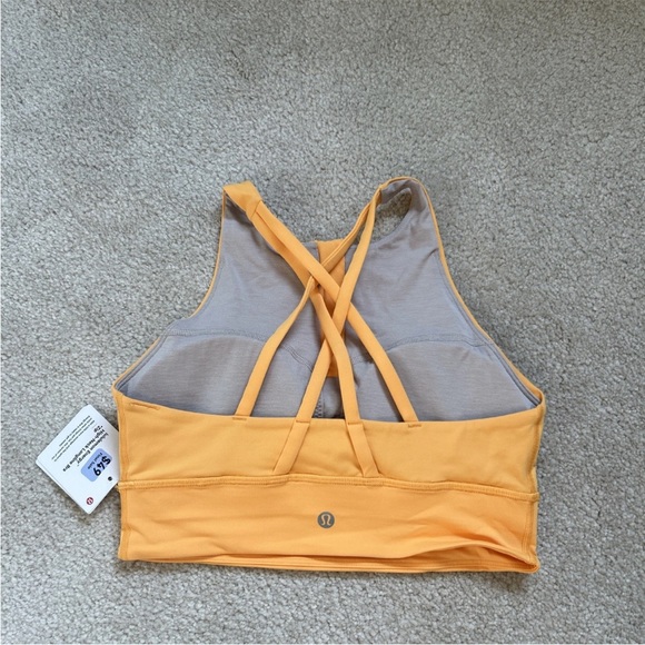 1-13 NWT Size 6 Lululemon Energy High Neck Longline Bra Zip MGDM - Picture 2 of 5